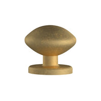 Cabinet Knob. Witton Knob 35mm in Antique Brass Matt
