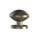 Cabinet Knob. Witton Knob 35mm in Oxidised Tin Gloss