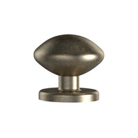 Cabinet Knob. Witton Knob 35mm in Oxidised Tin Gloss