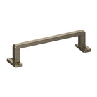 Perry Handle 128mm CTC in Polished Oxidised Tin