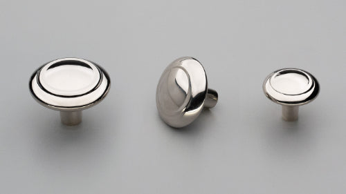 Dover Knob 38mm Brushed Satin Nickel in Brushed Satin Nickel