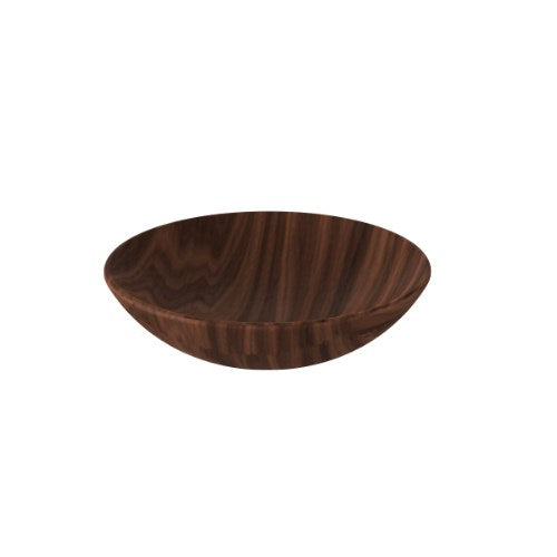 Cabinet Knob. Timber Cabinet Knob. Bowl Knob 65mm dia in Walnut