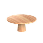 Split Cabinet Knob in Oak