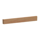 Kethy L6582 Trim Handle in oak finish, showing a close-up of the modern wooden cabinet door handle with sleek design.