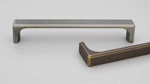 Cabinet Pull Handle 160mm CTC in Antique Brass