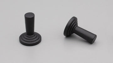 Beeston Iron Knob 22mm Iron Black in Iron Black