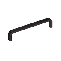 Kethy PM2810 Byron pull handle in gray, featuring a sleek design with a curved grip for modern cabinet or door use.