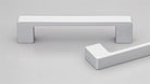 Narrow Block Cabinet Pull Handle 102mm CTC in Matt Anodised Aluminium