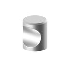 Cabinet Knob. 22mm Cylinder knob in Satin Stainless
