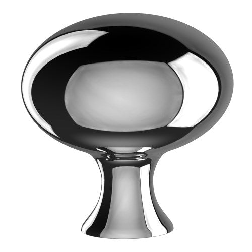 K001 Cabinet Knob, Solid Stainless Steel, 35mm Ø, Projection 35mm in Polished Stainless
