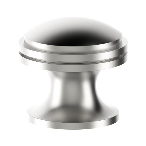 K005 Cabinet Knob, Solid Stainless Steel, 35mm Ø, Projection 35mm in Satin Stainless