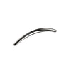 P002 Cabinet Pull Handle, Solid Stainless Steel, Ø10mm, 96mm CTC, 116mm OA, Projection 32mm in Polished Stainless