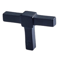 CROSS - KNOB  / BLACK / 50*35*12MM in Black