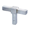 CROSS - KNOB  / OLD SILVER / 50*35*12MM in Old Silver