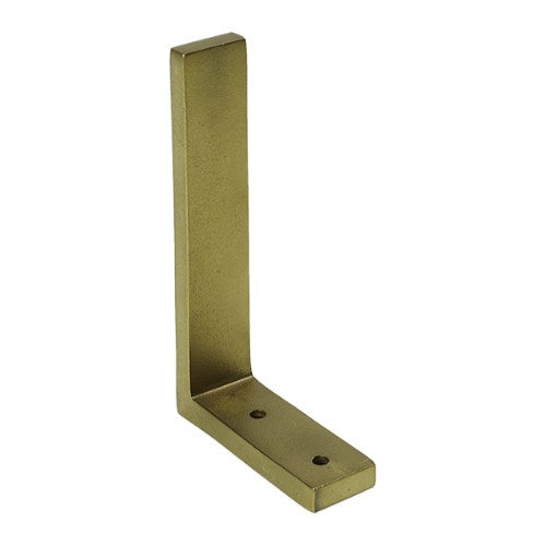 WALL BRACKET /TOILETBRUSH HOLDER BRASS/AGED GOLD in Aged Gold