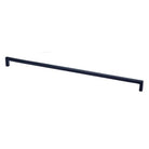 Black Jolie Essence handle measuring 490x32x10mm, featuring a sleek design and sturdy construction for furniture or cabinetry.