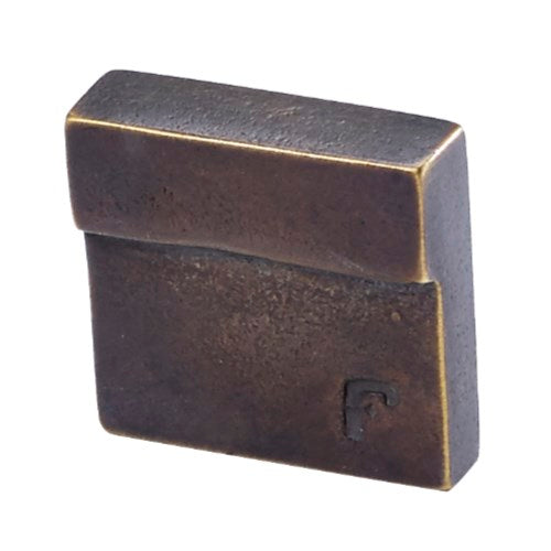 ELEMENT - KNOB / AGED BRONZE / CC 16MM / 32*31*10MM in Aged Bronze