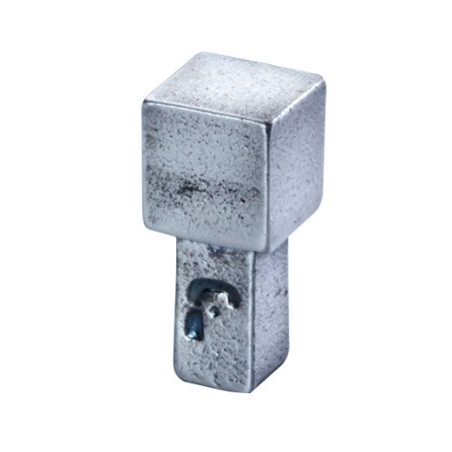 ONE -  KNOB / OLD SILVER / 12*25*12MM in Old Silver