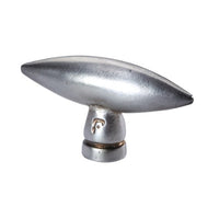 Jolie Sphere Knob, 62mm diameter, with a sleek round design in a natural finish, shown in image CFTTJ-0903-OS.