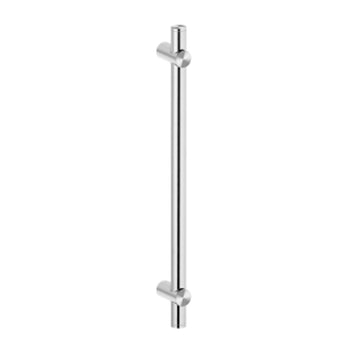 Sutton Pull Handle, Adjustable Crs, 900mm o/a - Back to Back in Satin Stainless