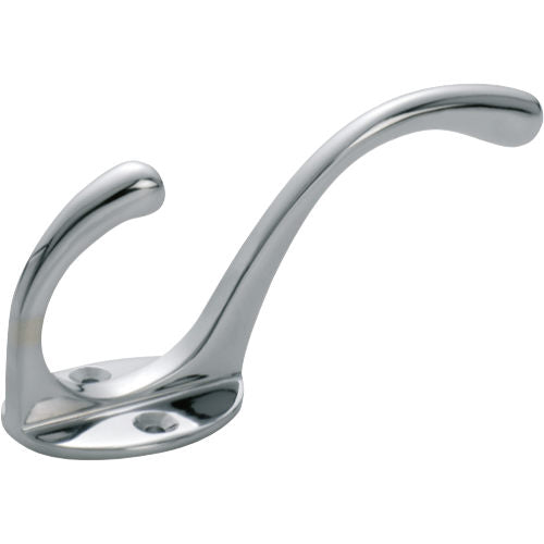 Hat & Coat Hook Victorian Chrome Plated H110xP50mm in Chrome Plated