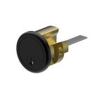 Round 201 cylinder lock for rim lock by Wynns Locksmiths, includes 2 keys and options for keying or master keying.