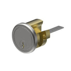Lockwood Round 201, SERIES 2, Power Industry Cylinder  inc. MT5 KEY AD3138 in Satin Chrome
