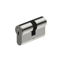 Euro double cylinder lock in 90mm size by Wynns Locksmiths, showing the keyhole and secure locking mechanism.