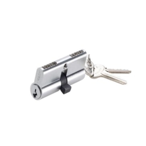 Lazy Cam Euro Double Cylinder, 60mm Length in Satin Chrome