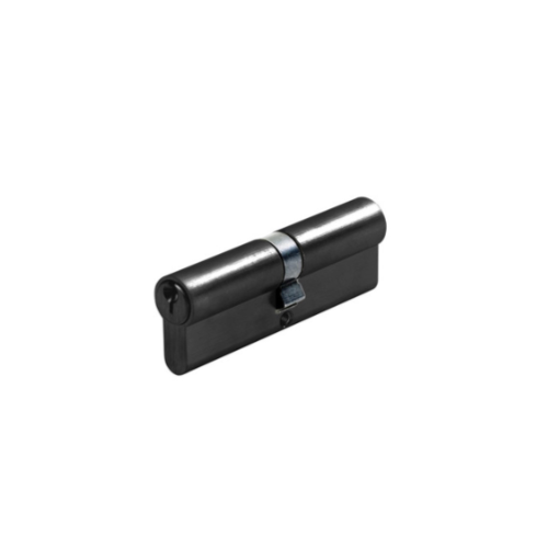 Euro Double Cylinder, 90mm Length in Black