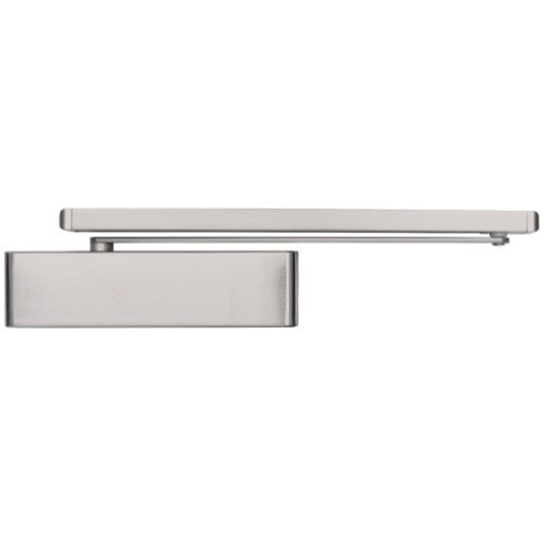 Briton 2700 Fire Rated, Cam Action Door Closer with Slide Arm Adjustable EN1-EN5 PUSH SIDE in Satin Stainless