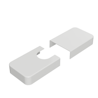 Argenta White Cover Plates to suit 150kg Pivot Spring in White