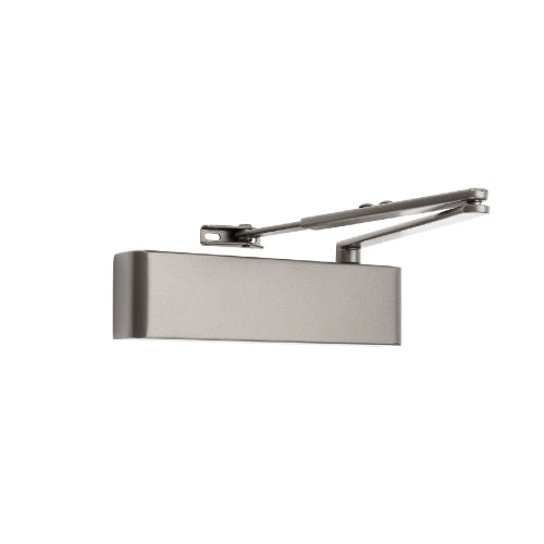 TS9205 Slimline Closer Combined Unit, Includes Mechanism, Cover & Flat Bat Armset in Graphite Nickel