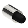 018 Door Stop, Wall Mounted, Heavy Duty, Solid Stainless Steel Ø35mm 74mm projection. in Polished Stainless