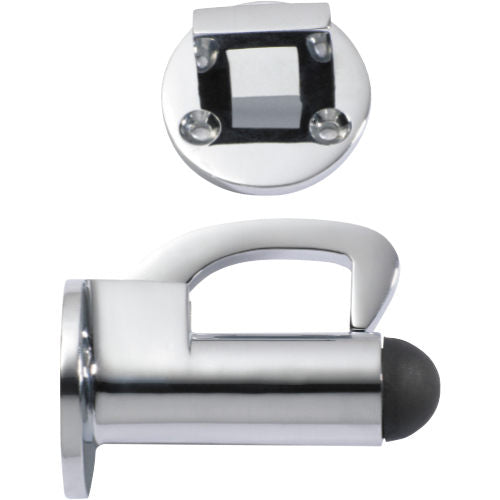 Door Stop Hook Chrome Plated D39xP70mm in Chrome Plated