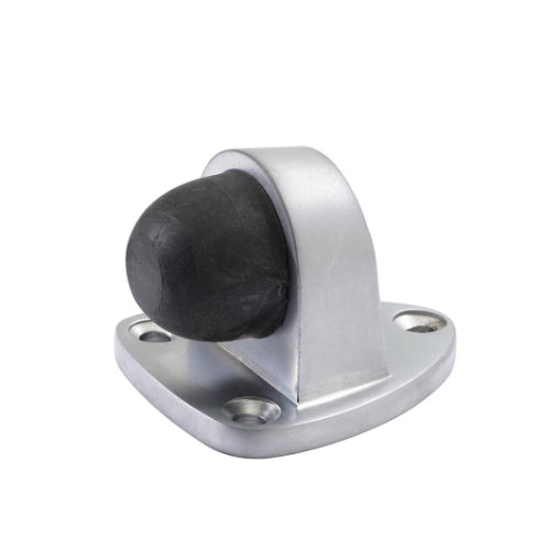 Triangular Door Stop in Satin Chrome