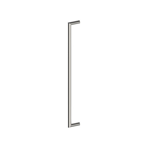 CETINA Entrance Pull Handles, Stainless Steel, 25mm Ø 600mm CTC (Back to Back Pair) in Satin Stainless