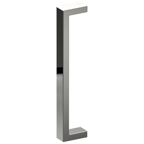 LINEA Entrance Pull Handles, Stainless Steel, 38mm x 25mm x 400mm CTC (Back to Back Pair) in Polished Stainless