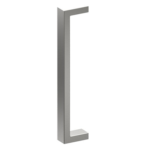LINEA Entrance Pull Handles, Stainless Steel, 38mm x 25mm x 400mm CTC (Back to Back Pair) in Satin Stainless
