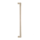 Toorak Pull Handle, 625mm (600mm Crs) - Rear Fix in Satin Stainless