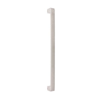 Streamline Pull Handle, 600mm (570mm Crs) - Back to Back in Satin Stainless