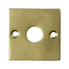 Jolie Rose Square jewelry piece with a rose-shaped design in gold tone, featuring intricate detailing and a polished finish.