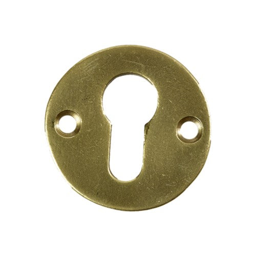 ESCUTCHEON ROUND CYLINDER / AGED GOLD / in Aged Gold