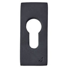 SECURITY ROSE BRASS/BLACK D=10MM 70*30MM in Black