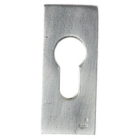 SECURITY ROSE BRASS/OLD SILVER D=10MM 70*30MM in Old Silver