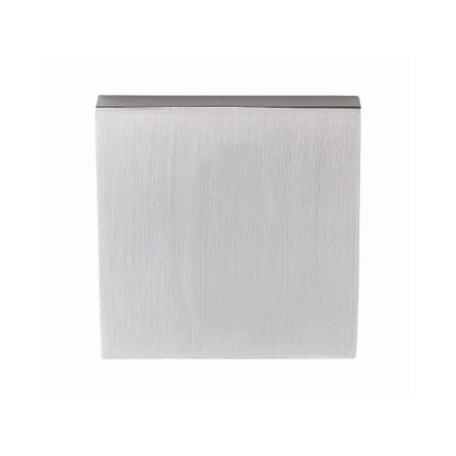 Blank Escutcheon, Square Single in Brushed Nickel