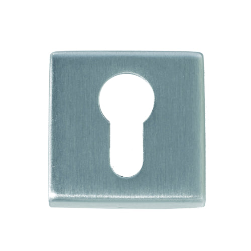 Polo Style Escutcheon, 50x50mm in Brushed Nickel