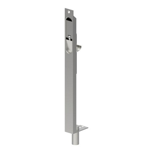 300mm Rebate Flush Bolt. Stainless Steel in Satin Chrome