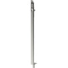 600mm Rebate Flush Bolt. Stainless Steel in Satin Chrome