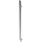 600mm Rebate Flush Bolt. Stainless Steel in Satin Chrome